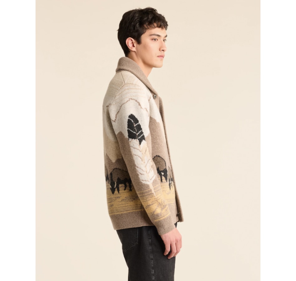Image 260635_ALTMORE1.jpg, Product 260-635 / Price $539.99, Pendleton Men's Shawl Collar Button Front Cardigan from Pendleton on TSC.ca's Fashion department