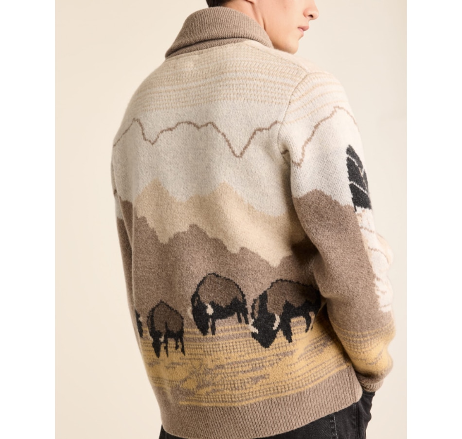 Image 260635_ALTMORE2.jpg, Product 260-635 / Price $539.99, Pendleton Men's Shawl Collar Button Front Cardigan from Pendleton on TSC.ca's Fashion department