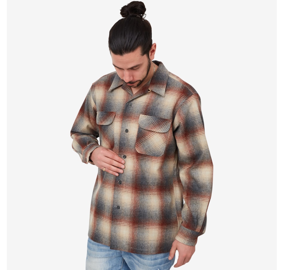 Image 260636_ALTMORE100.jpg, Product 260-636 / Price $249.88, Pendleton Men's Original Wool Board Shirt from Pendleton on TSC.ca's Fashion department