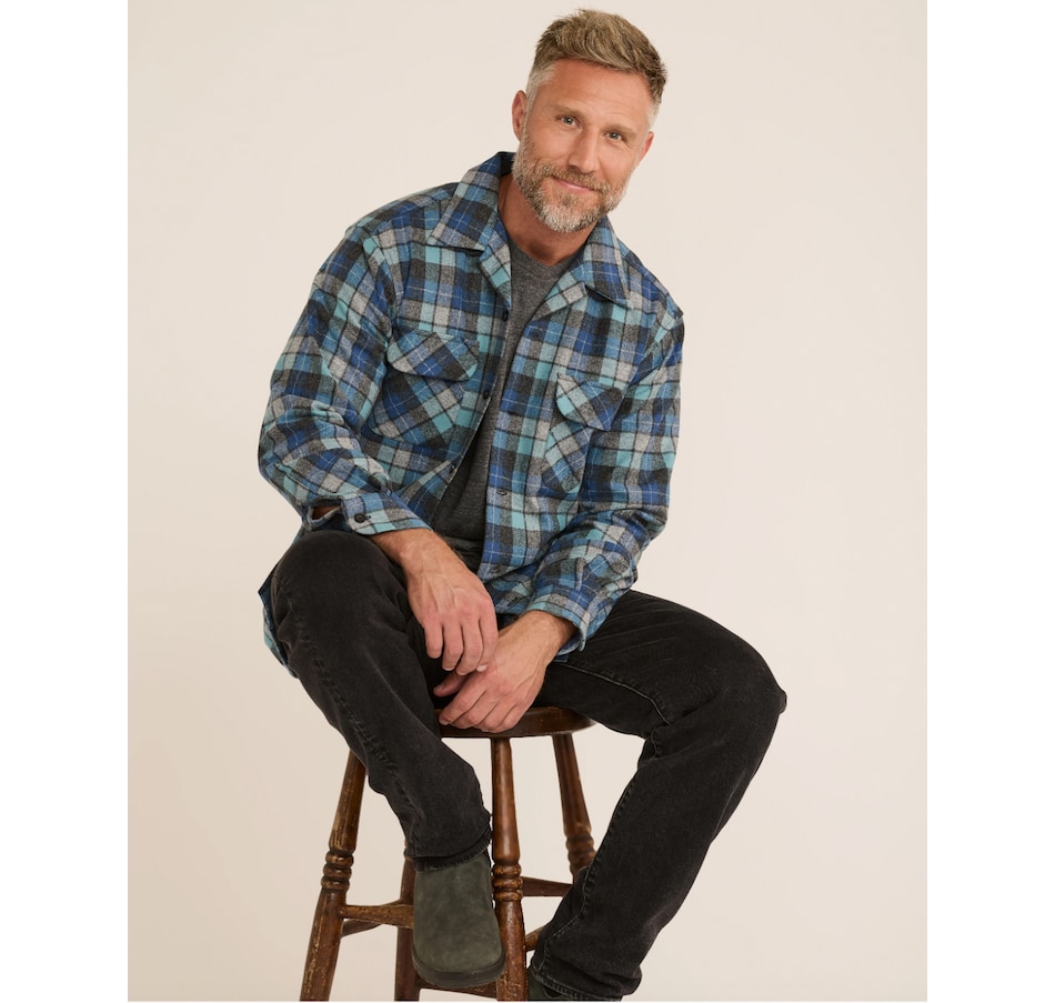 Image 260636_ALTMORE5.jpg, Product 260-636 / Price $249.88, Pendleton Men's Original Wool Board Shirt from Pendleton on TSC.ca's Fashion department