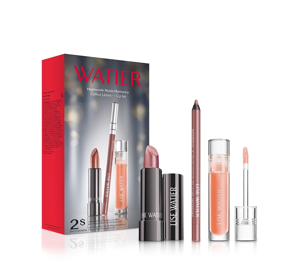 Image 260793.jpg, Product 260-793 / Price $49.00, Lise Watier Nude Lip Christmas Kit from Lise Watier on TSC.ca's Beauty department
