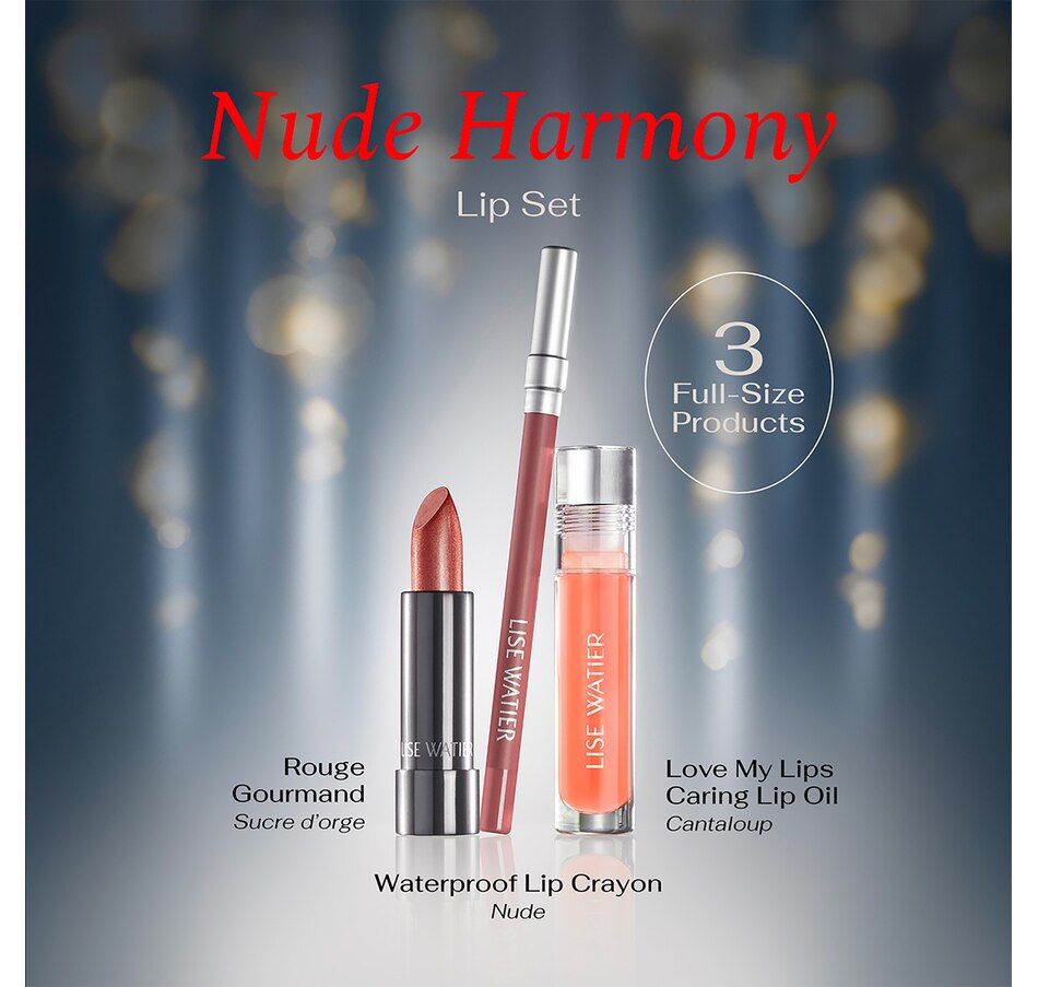 Image 260793_ALTMORE1.jpg, Product 260-793 / Price $49.00, Lise Watier Nude Lip Christmas Kit from Lise Watier on TSC.ca's Beauty department