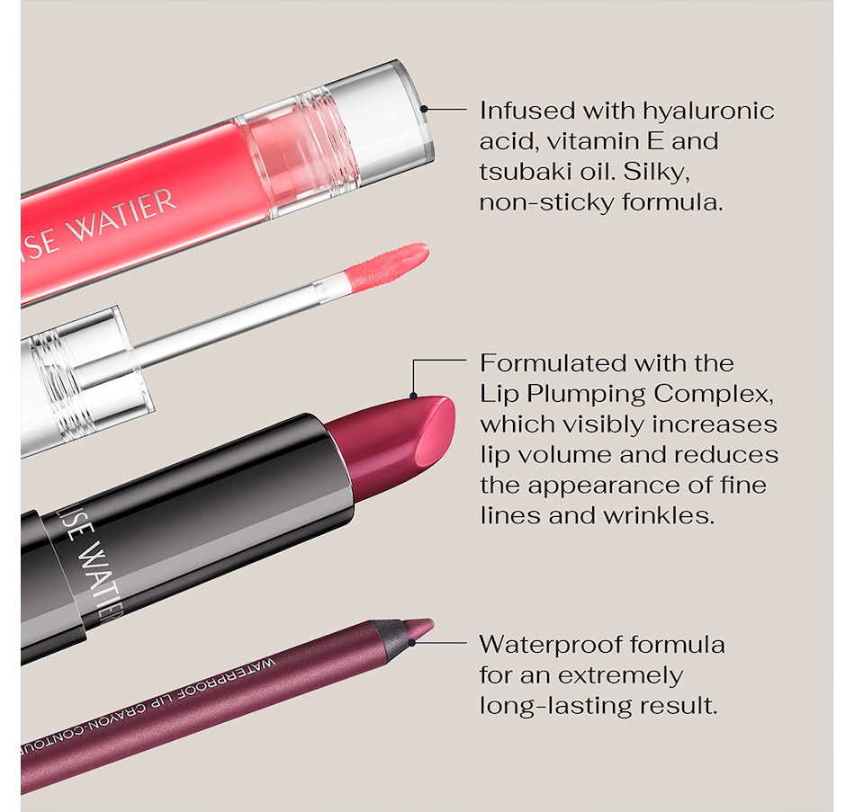 Image 260794_ALTMORE2.jpg, Product 260-794 / Price $49.00, Lise Watier Plum Lip Christmas Set from Lise Watier on TSC.ca's Beauty department