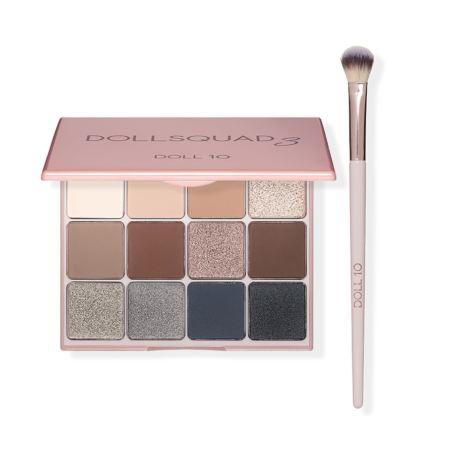 Image 260817.jpg, Product 260-817 / Price $85.00, Doll 10 V3 Doll Squad Eyeshadow Pallet With Brush from Doll 10 on TSC.ca's Beauty department