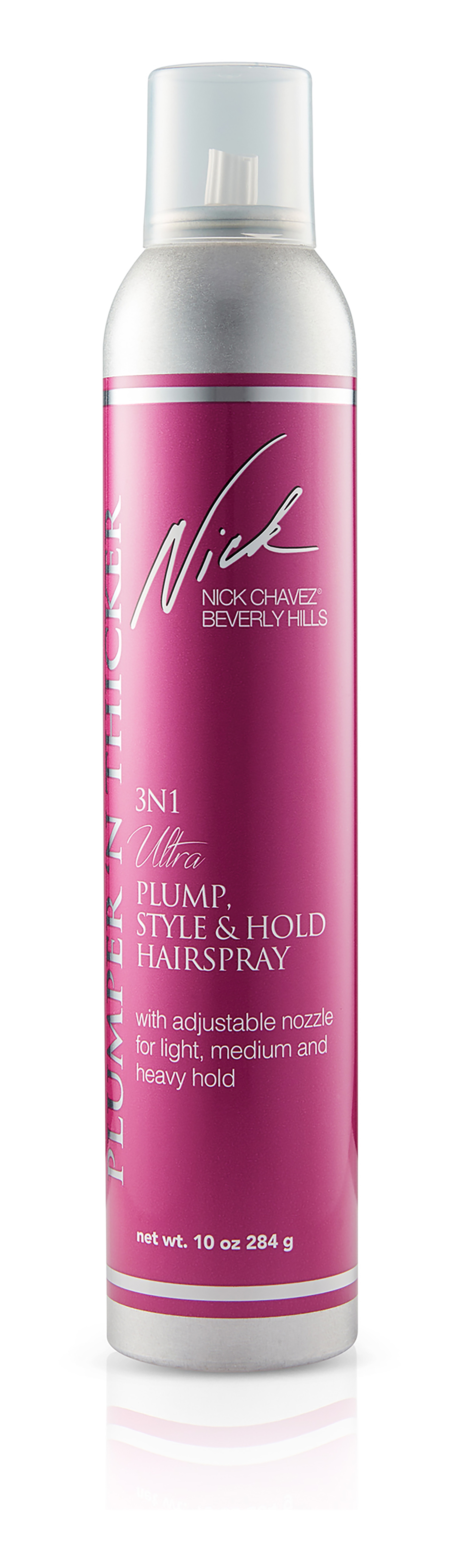 Nick Chavez Plumper N Thicker 3 in 1 Pump, Style, & Hold Hairspray