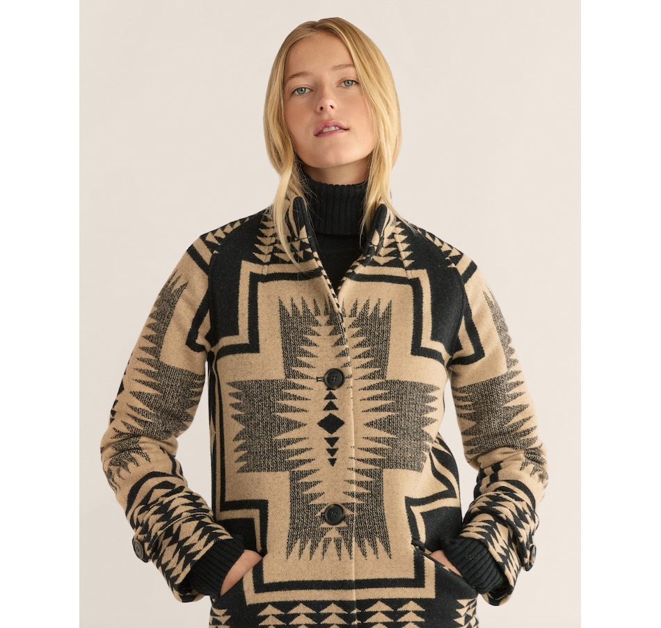 Image 261451_ALTMORE3.jpg, Product 261-451 / Price $859.88, Pendleton 1930's Wool Archive Cocoon Coat from Pendleton on TSC.ca's Fashion department