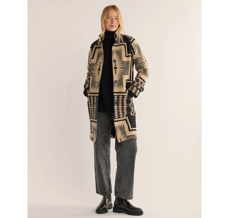 Image 261451_ALTMORE5.jpg, Product 261-451 / Price $859.88, Pendleton 1930's Wool Archive Cocoon Coat from Pendleton on TSC.ca's Fashion department