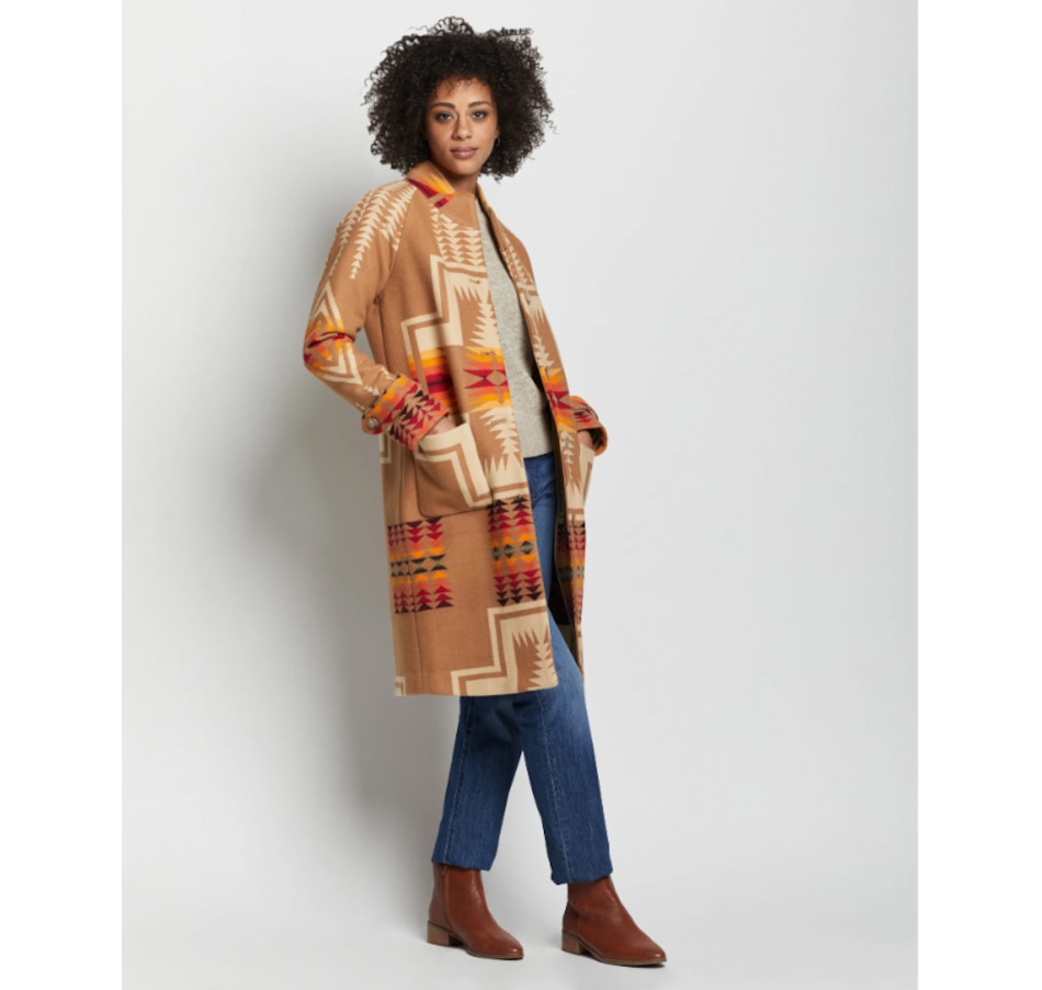 Image 261451_ALTMORE6.jpg, Product 261-451 / Price $859.88, Pendleton 1930's Wool Archive Cocoon Coat from Pendleton on TSC.ca's Fashion department