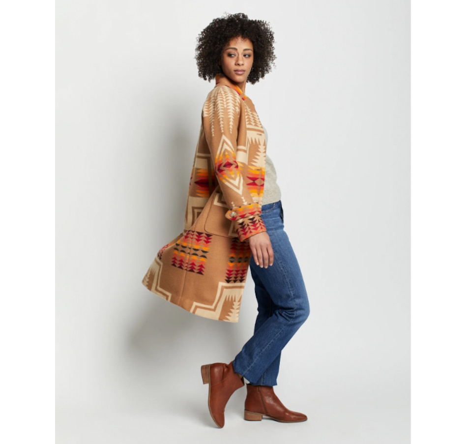 Image 261451_ALTMORE8.jpg, Product 261-451 / Price $859.88, Pendleton 1930's Wool Archive Cocoon Coat from Pendleton on TSC.ca's Fashion department