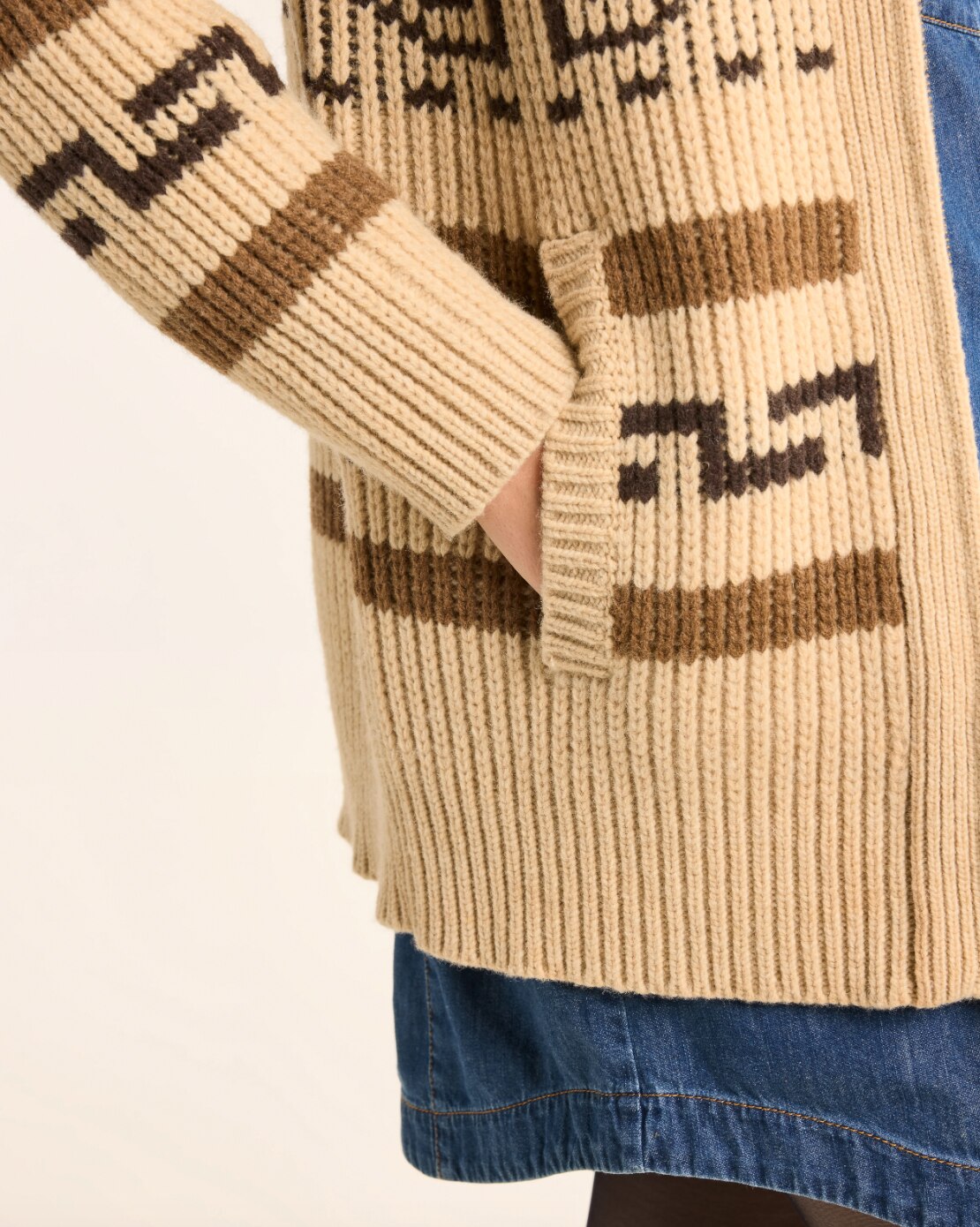 Pendleton Westerly Long Cardigan with Two-Way Zip - TSC.ca