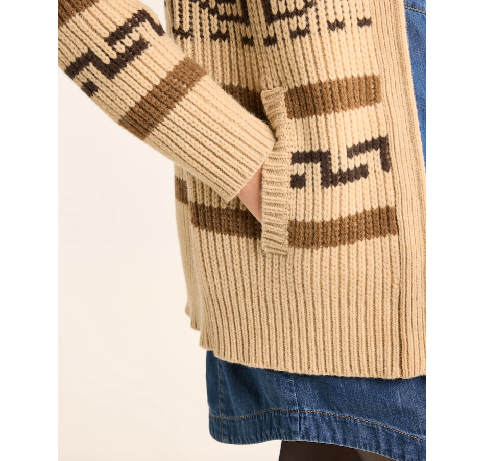 Image 261452_ALTMORE7.jpg, Product 261-452 / Price $269.88, Pendleton Westerly Long Cardigan with Two-Way Zip from Pendleton on TSC.ca's Fashion department