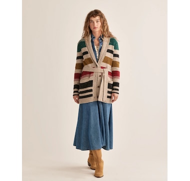Pendleton Camp Stripe Cardigan