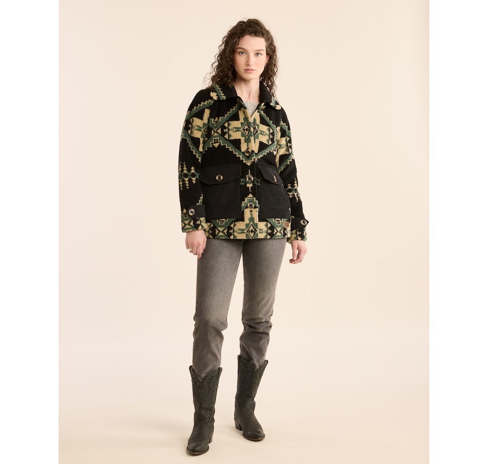 Image 261461_CHR.jpg, Product 261-461 / Price $279.88, Pendleton Lodge Pine-Barn Coat from Pendleton on TSC.ca's Fashion department