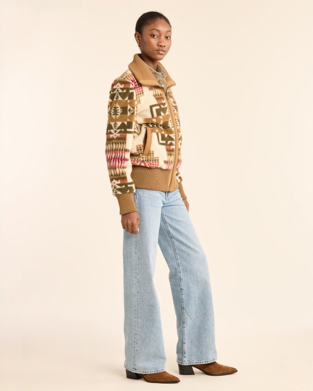 Pendleton Foxglove-Range Fleece Bomber - TSC.ca