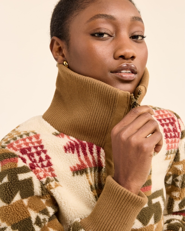Pendleton Foxglove-Range Fleece Bomber - TSC.ca