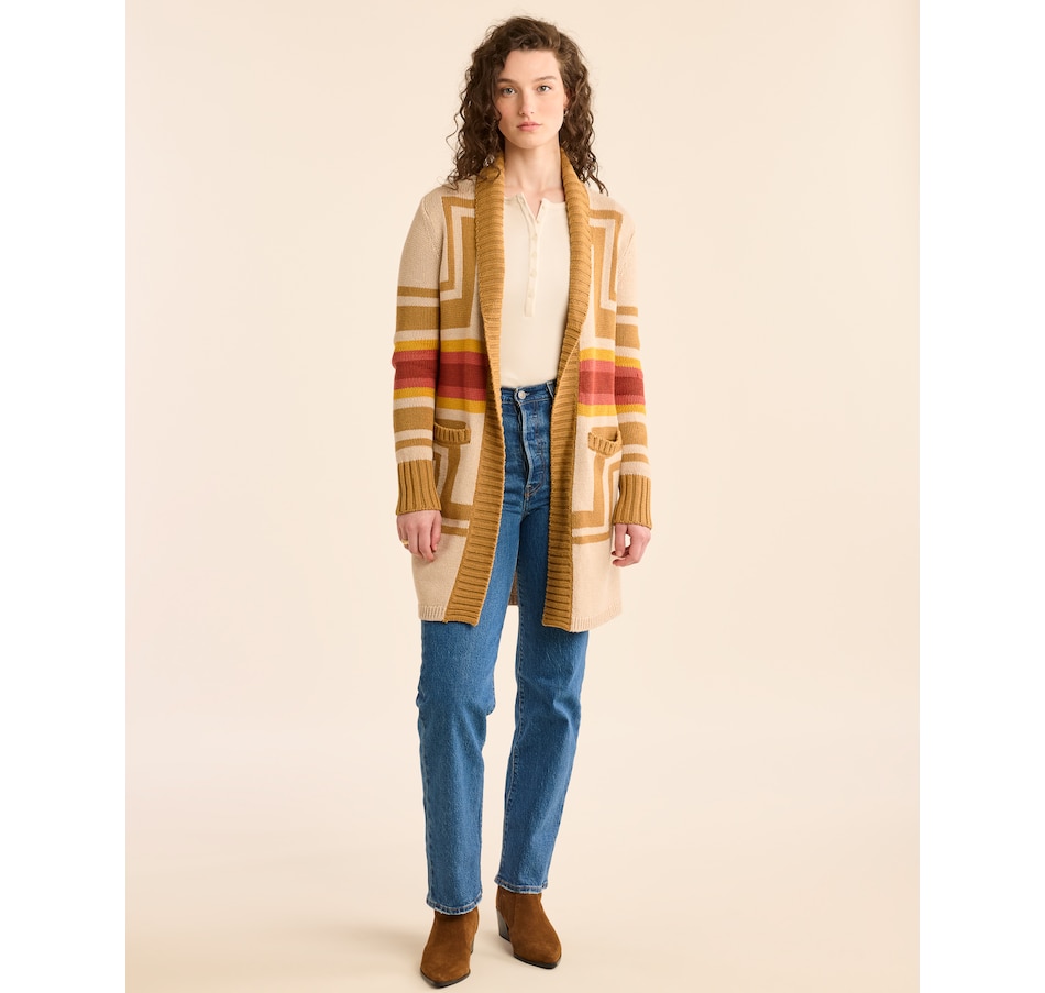 Image 261469_SDM.jpg, Product 261-469 / Price $329.88, Pendleton Harding Open Front Cardigan from Pendleton on TSC.ca's Fashion department