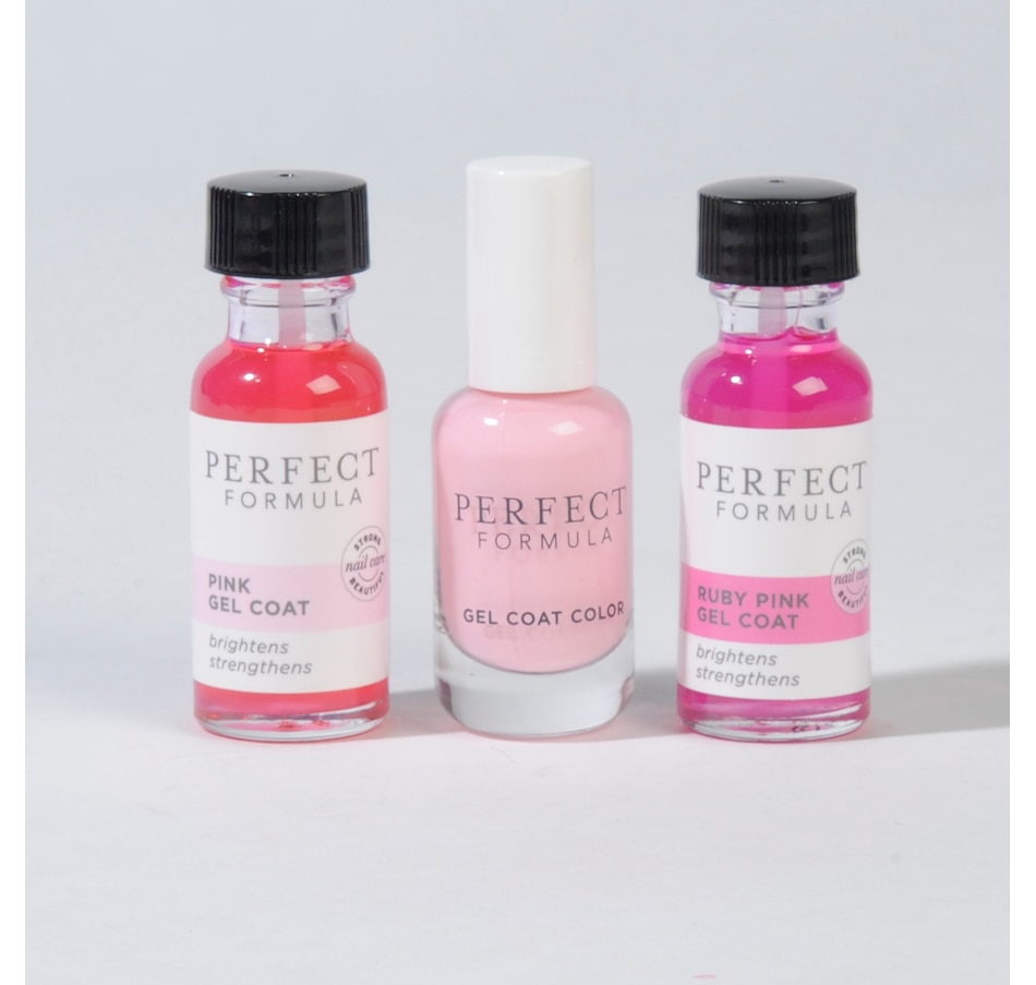 Image 261479.jpg, Product 261-479 / Price $70.00, Perfect Formula Pink & Ruby Pink Gel Coat Set from Perfect Formula on TSC.ca's Beauty department