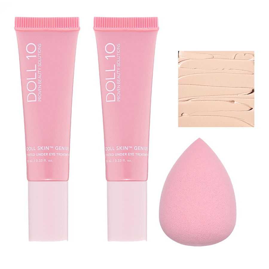 Image 261488_1FFL.jpg, Product 261-488 / Price $80.00, Doll 10 Doll Skin Genius Tinted Undereye Treatment Duo With Sponge from Doll 10 on TSC.ca's Beauty department