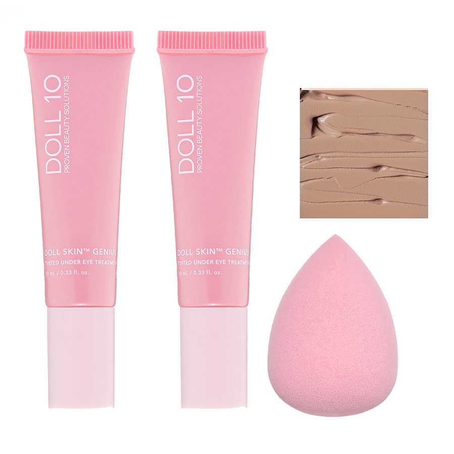 Image 261488_2MED.jpg, Product 261-488 / Price $80.00, Doll 10 Doll Skin Genius Tinted Undereye Treatment Duo With Sponge from Doll 10 on TSC.ca's Beauty department