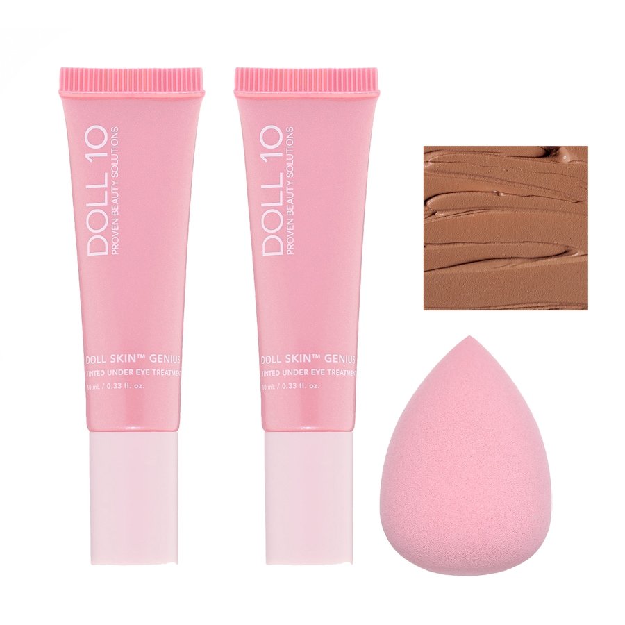 Image 261488_4DDR.jpg, Product 261-488 / Price $80.00, Doll 10 Doll Skin Genius Tinted Undereye Treatment Duo With Sponge from Doll 10 on TSC.ca's Beauty department