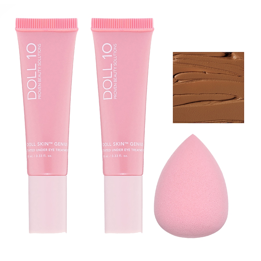Image 261488_5RICH.jpg, Product 261-488 / Price $80.00, Doll 10 Doll Skin Genius Tinted Undereye Treatment Duo With Sponge from Doll 10 on TSC.ca's Beauty department