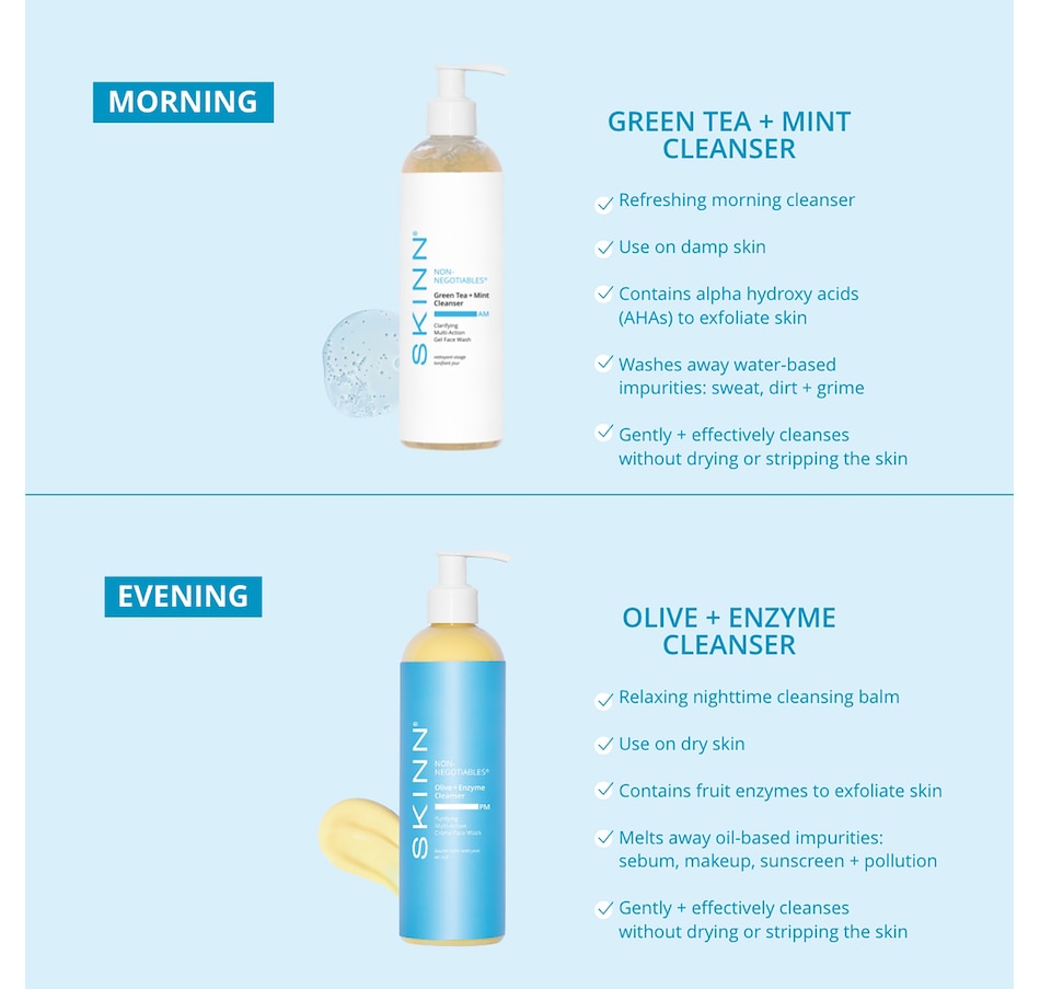 Image 261534_ALTMORE3.jpg, Product 261-534 / Price $72.00, SKINN Non-Negotiables Supersize Cleanser Duo from SKINN on TSC.ca's Beauty department