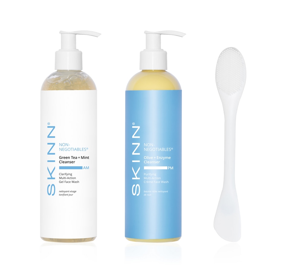 Image 261537.jpg, Product 261-537 / Price $129.99, 90-Day Auto-Delivery SKINN Non-Negotiables Supersize Cleanser Duo from SKINN on TSC.ca's Beauty department