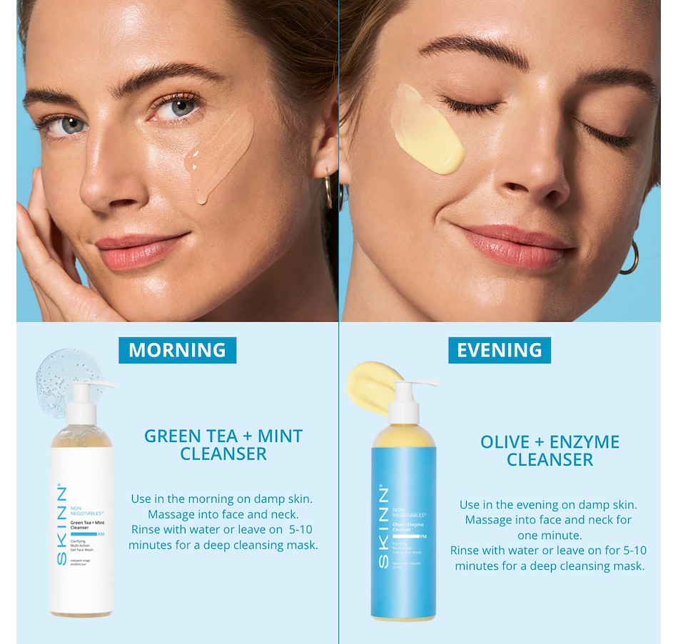 Image 261537_ALTMORE4.jpg, Product 261-537 / Price $129.99, 90-Day Auto-Delivery SKINN Non-Negotiables Supersize Cleanser Duo from SKINN on TSC.ca's Beauty department