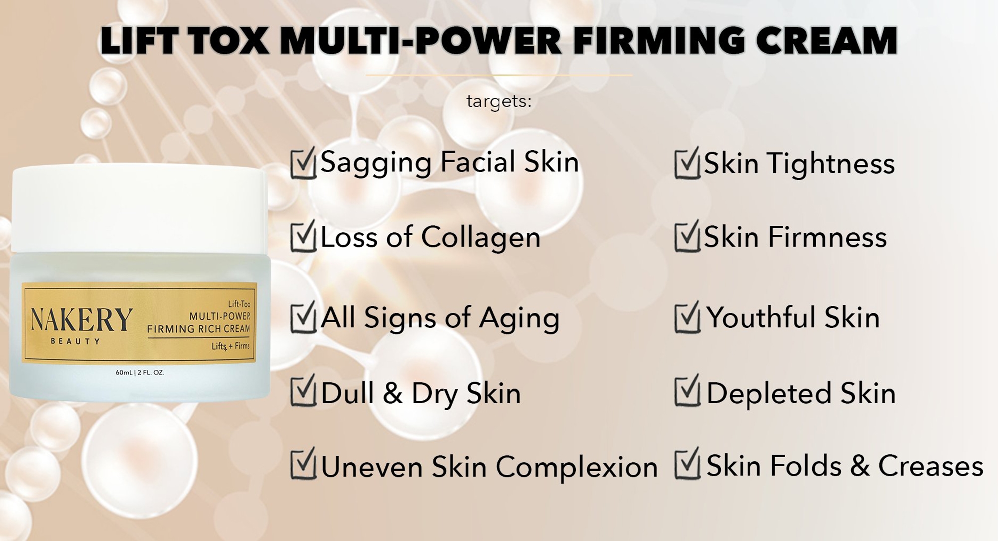 Nakery Lift-Tox Multi-Power Firming Rich Cream - TSC.ca