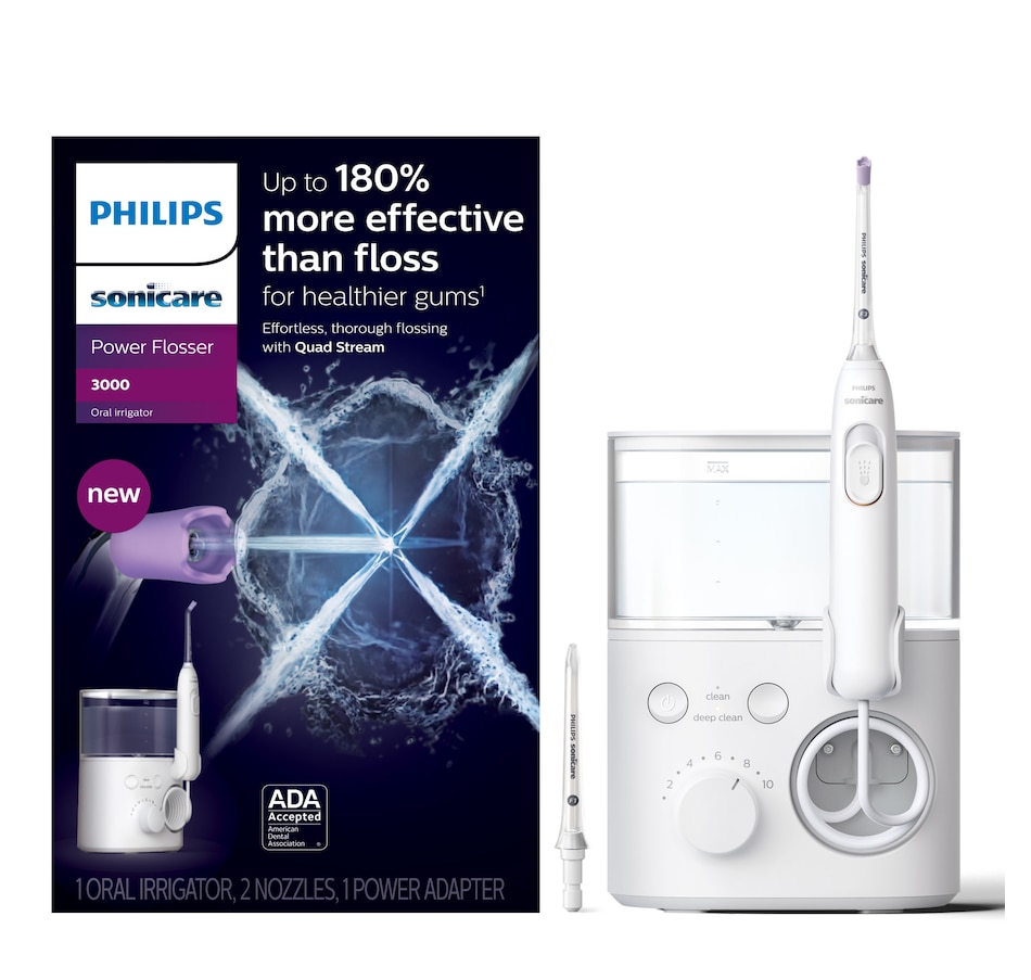 Image 261785.jpg, Product 261-785 / Price $129.99, Philips Sonicare Power Flosser 3000 Countertop from Philips on TSC.ca's Beauty department