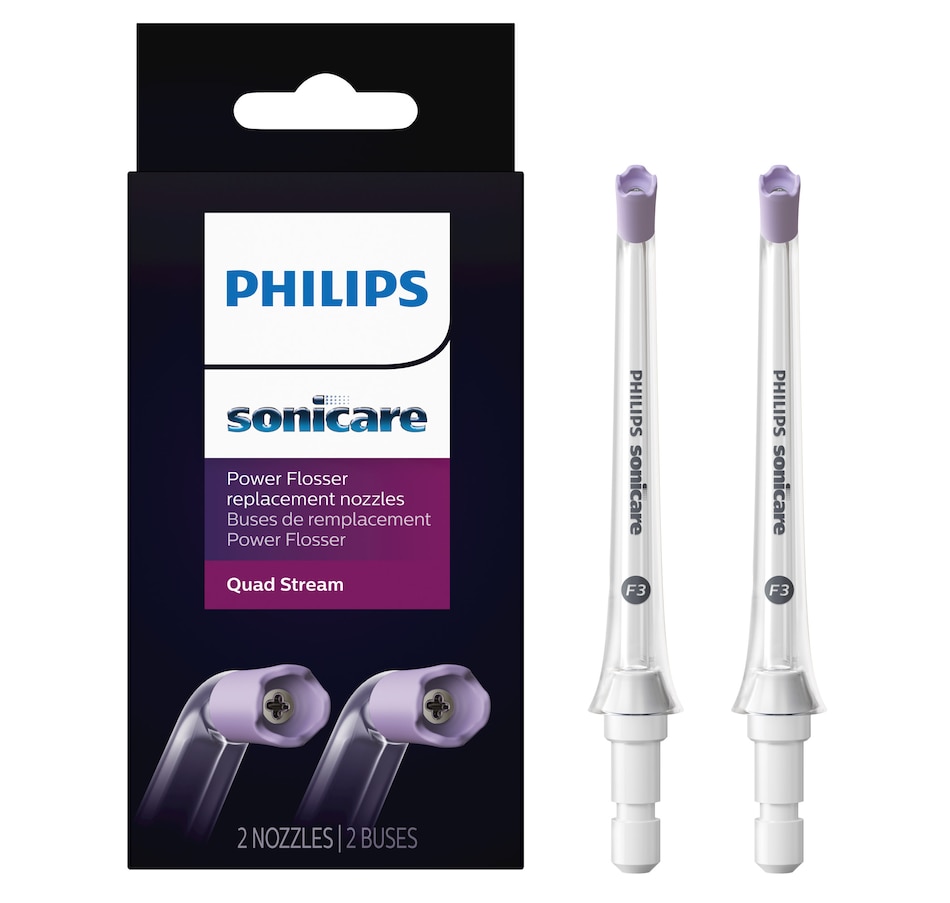 Image 266799.jpg, Product 266-799 / Price $19.99, Philips Sonicare Power Flosser Quad-Stream Replacement Nozzles (2-pack) from Philips on TSC.ca's Beauty department