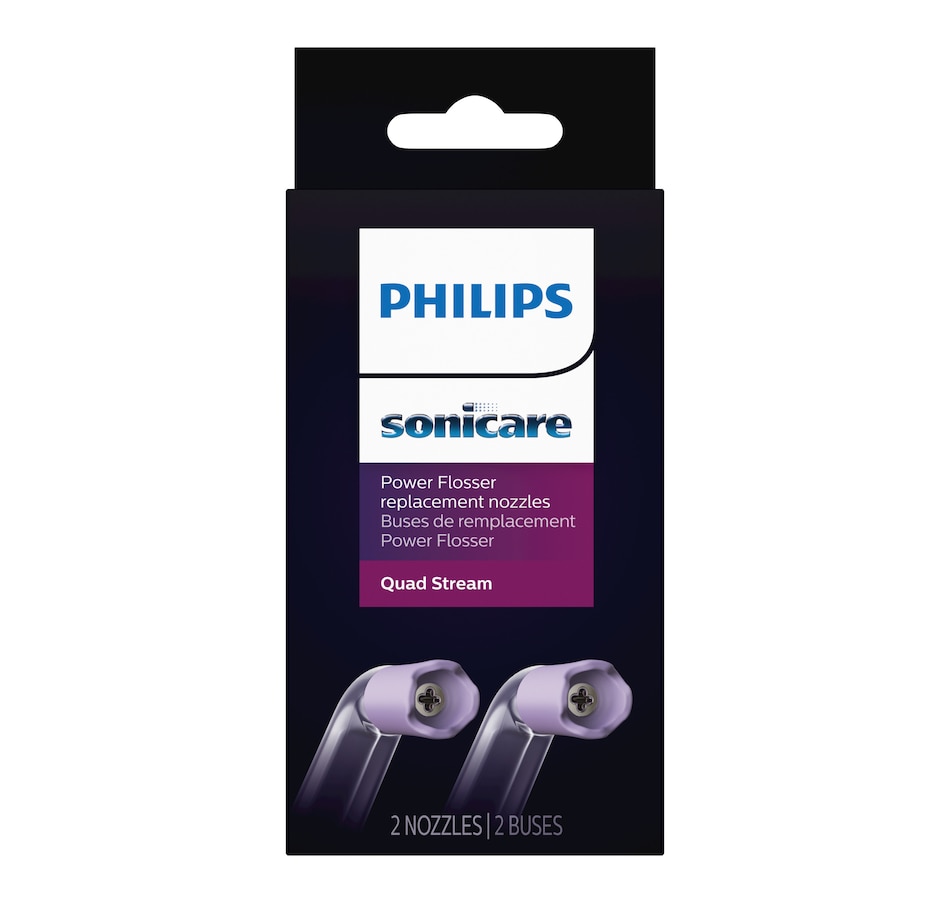 Image 266799_ALTMORE11.jpg, Product 266-799 / Price $19.99, Philips Sonicare Power Flosser Quad-Stream Replacement Nozzles (2-pack) from Philips on TSC.ca's Beauty department