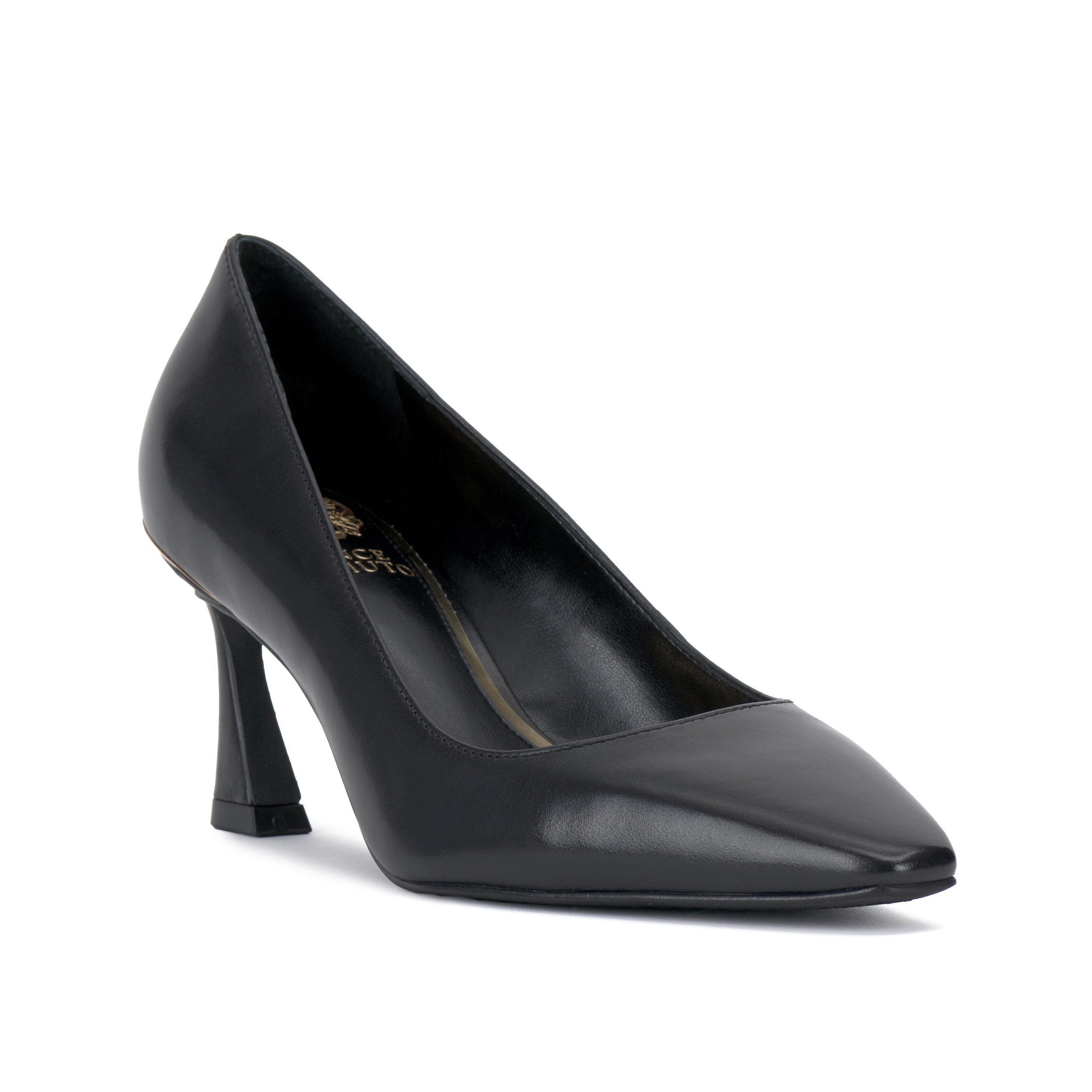 Black pumps medium heel best sale