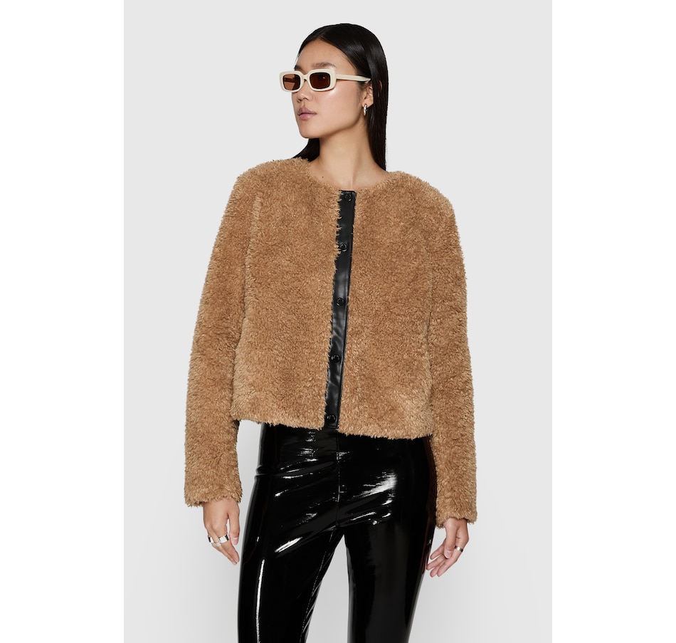 Image 267493_OAT.jpg, Product 267-493 / Price $205.33, Rebecca Minkoff Faux Fur Jacket from Rebecca Minkoff on TSC.ca's Fashion department