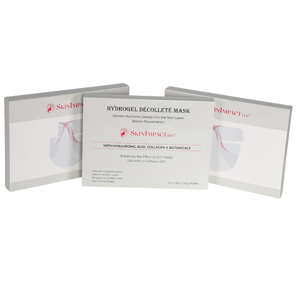 Image 267786.jpg, Product 267-786 / Price $60.00, SkinImpact Hydrogel Décolleté Mask 4-Count Trio from SkinImpact on TSC.ca's Beauty department