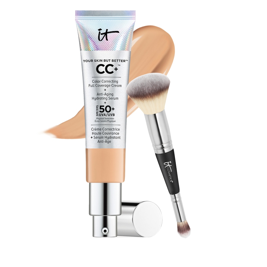 Image 287575_MDT.jpg, Product 287-575 / Price $180.00, IT Cosmetics It's Your CC+ Cream SPF 50 Supersize with Brush from IT Cosmetics on TSC.ca's Beauty department