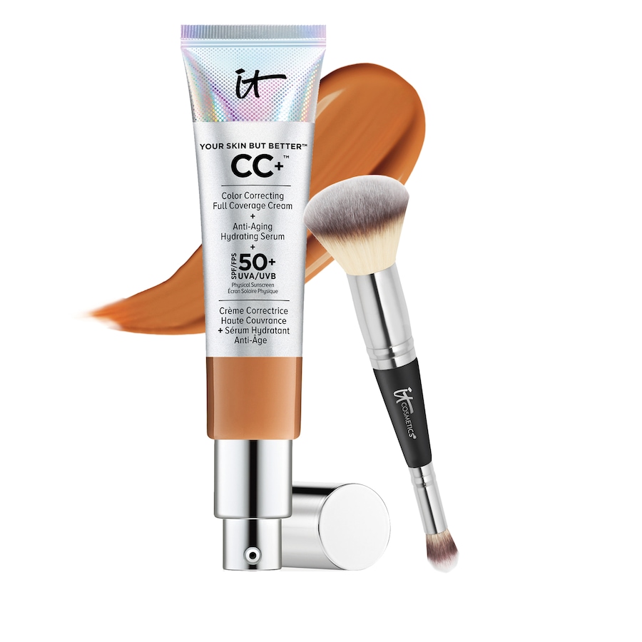 Image 287575_RCC.jpg, Product 287-575 / Price $180.00, IT Cosmetics It's Your CC+ Cream SPF 50 Supersize with Brush from IT Cosmetics on TSC.ca's Beauty department