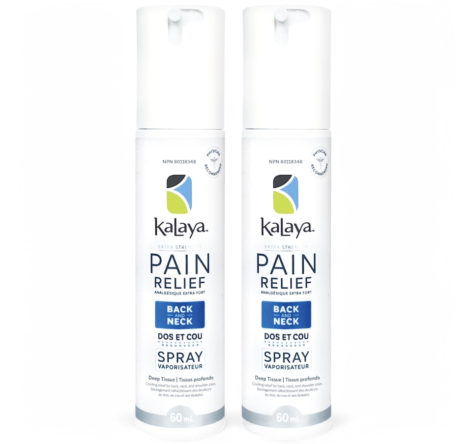 KaLaya Extra Strength Cooling Pain Relief Spray for Back & Neck