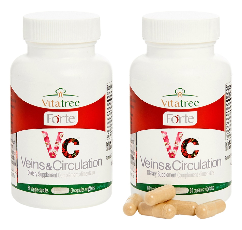 Image 288347.jpg, Product 288-347 / Price $87.99, 60-Day Auto-Delivery VitaTree Forte Vein & Circulation Formula 60-Day from VitaTree Nutritionals on TSC.ca's Health & Fitness department