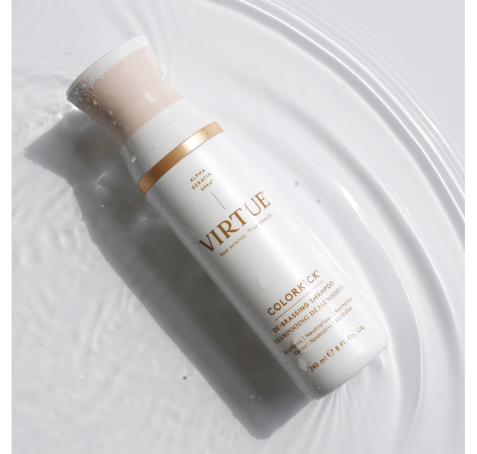 Image 288405_ALTMORE2.jpg, Product 288-405 / Price $58.00, Virtue ColourKick De-Brassing Blue Purple Shampoo from Virtue Labs on TSC.ca's Beauty department