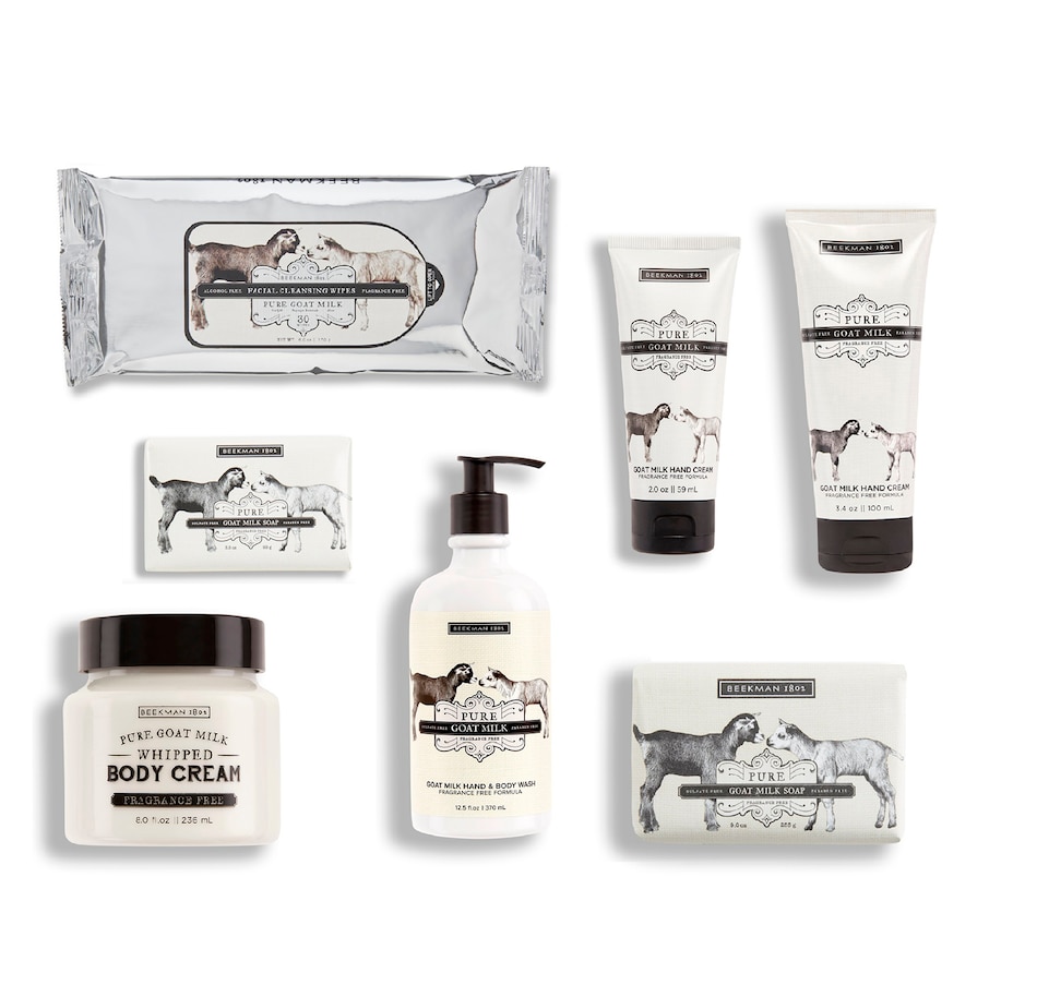 Image 288476.jpg, Product 288-476 / Price $99.00, Beekman 1802 7-Piece Ultimate Pure Goat Milk Collection from Beekman 1802 on TSC.ca's Beauty department