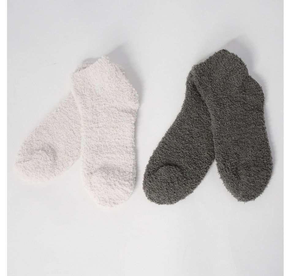 Clothing & Shoes - Socks & Underwear - Socks - Barefoot Dreams Cozychic  2-Pack Crew Sock Set - Online Shopping for Canadians