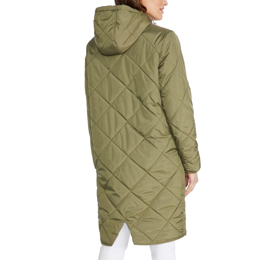 Clothing & Shoes - Jackets & Coats - Coats & Parkas - NVLT Long Quilted ...