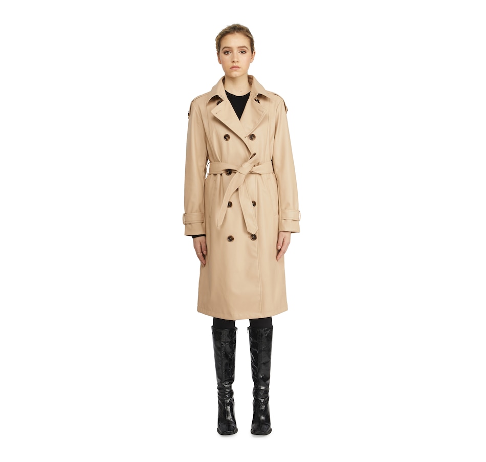 ESPRIT - Panelled trench coat at our online shop