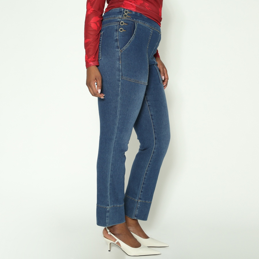 Image 288734_ALTMORE1.jpg, Product 288-734 / Price $39.33, Diane Gilman Pull-On Faux Straight Leg Jean from DG2 by Diane Gilman on TSC.ca's Fashion department