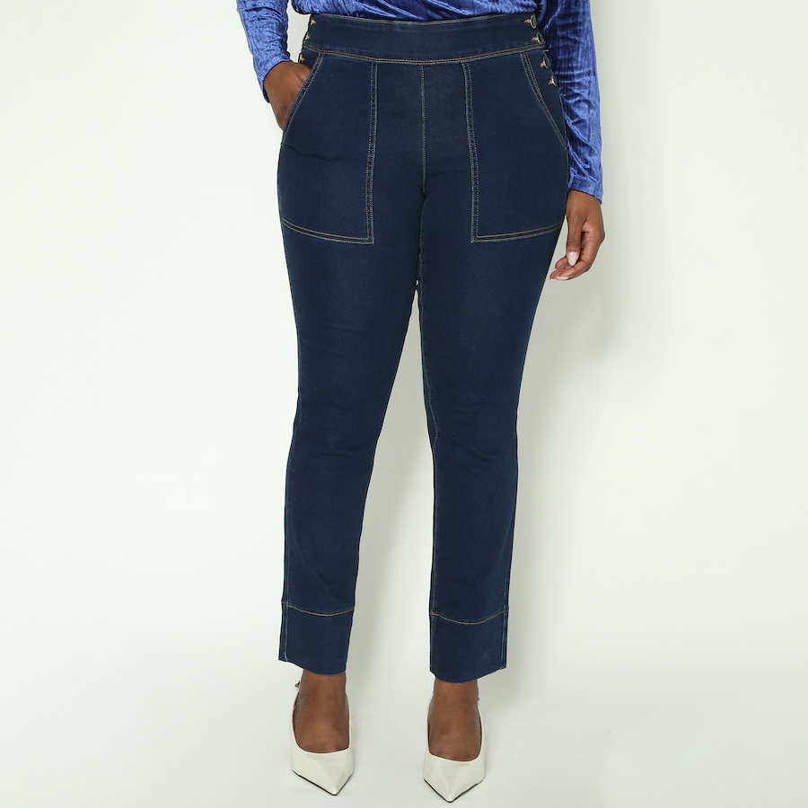 Image 288734_ID.jpg, Product 288-734 / Price $39.33, Diane Gilman Pull-On Faux Straight Leg Jean from DG2 by Diane Gilman on TSC.ca's Fashion department