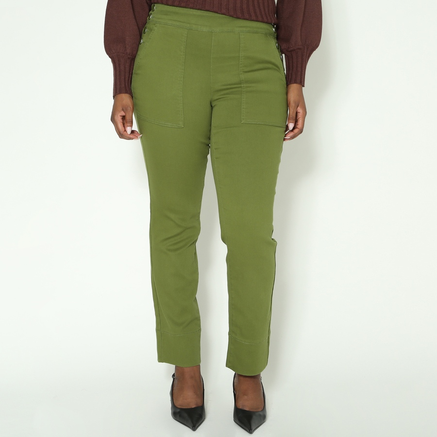 Image 288734_PSTO.jpg, Product 288-734 / Price $39.33, Diane Gilman Pull-On Faux Straight Leg Jean from DG2 by Diane Gilman on TSC.ca's Fashion department
