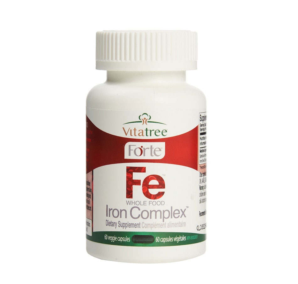 Image 289127_ALTMORE1.jpg, Product 289-127 / Price $124.99, VitaTree Forte Whole Food Iron Complex 90 Days from VitaTree Nutritionals on TSC.ca's Health & Fitness department