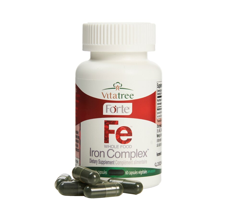 Image 289127_ALTMORE2.jpg, Product 289-127 / Price $124.99, VitaTree Forte Whole Food Iron Complex 90 Days from VitaTree Nutritionals on TSC.ca's Health & Fitness department