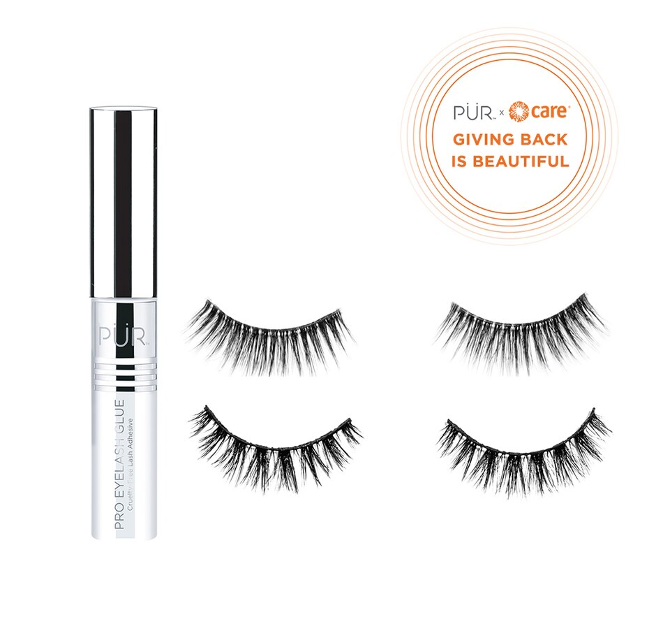 Image 289484_ALTMORE1.jpg, Product 289-484 / Price $18.88, PÜR X Care.Org 3-Piece Pro Eyelashes Kit from PUR on TSC.ca's Beauty department